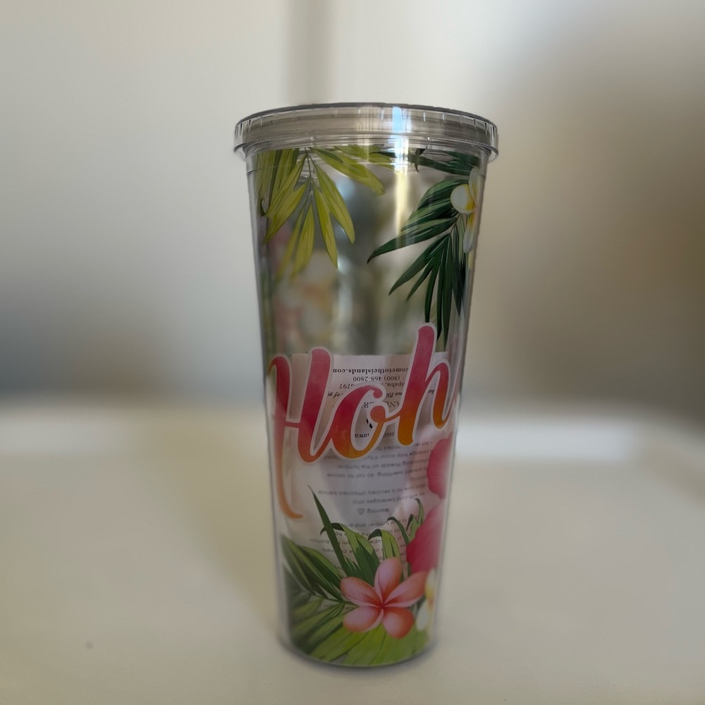 Tropical Floral Tumbler